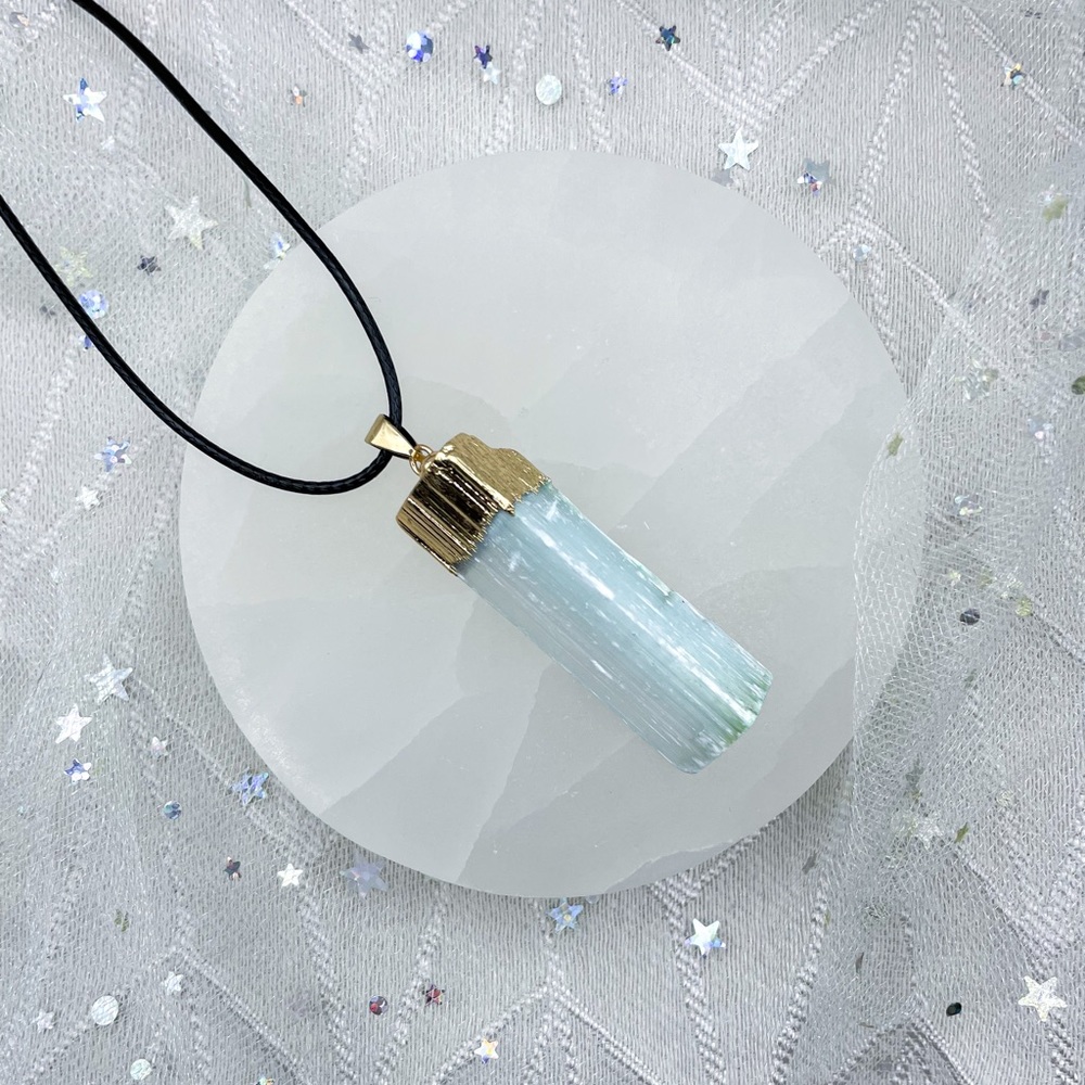 Selenite necklace - Picture 2 of 4